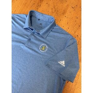 US OPEN Golf Polo Mens L Blue 122nd US Open The Country Club Logo Performance